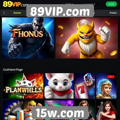 Análise dos jogos disponíveis no 89VIP com foco na diversidade